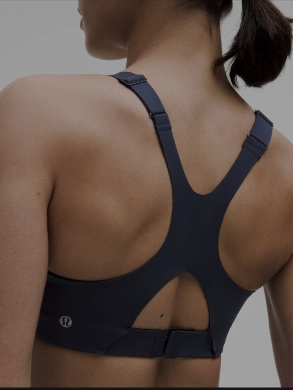 Lululemon new no tags B36 Ultralu Square-Neck Workout Bra in black